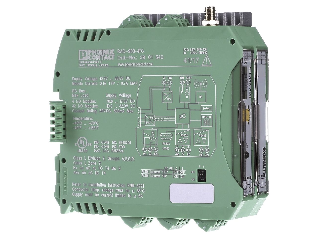 Phoenix RAD900IFS Radio module Signal converter RAD900IFS